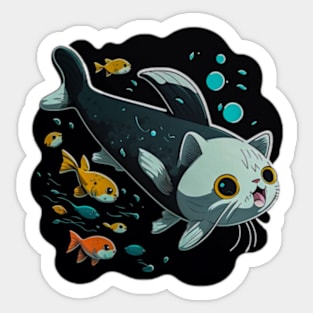 CatFish Sticker